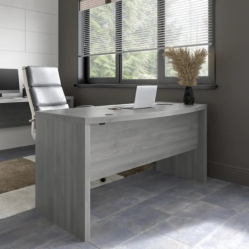 Bureau avec façade incurvée 60W