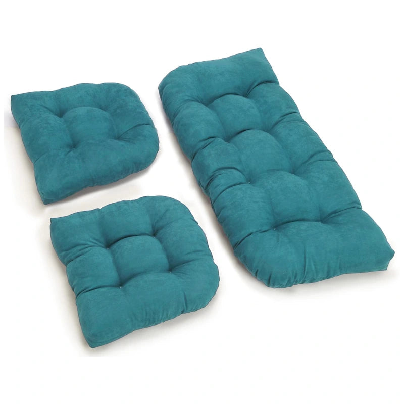 Coussin d'intérieur pour petite banquette en microsuède