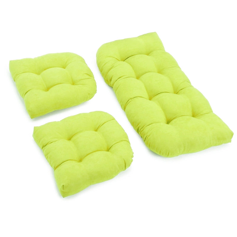 Coussin d'intérieur pour petite banquette en microsuède