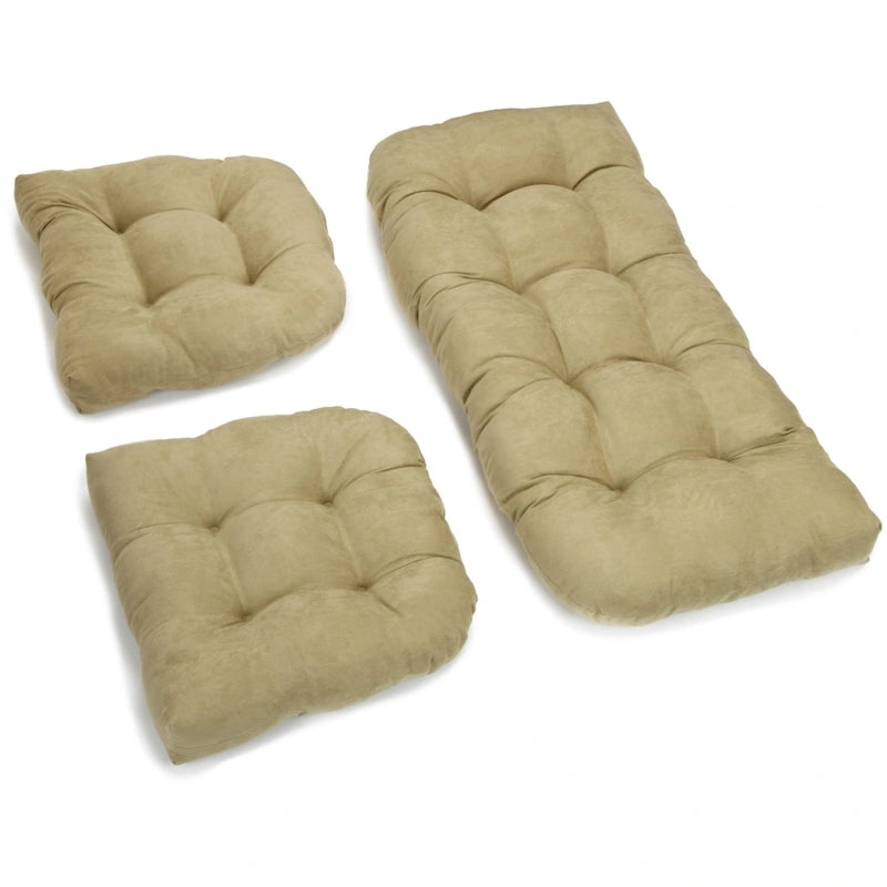 Coussin d'intérieur pour petite banquette en microsuède