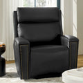 Fauteuil inclinable releveur avec fonctions massage et chauffage, port de chargement intégré